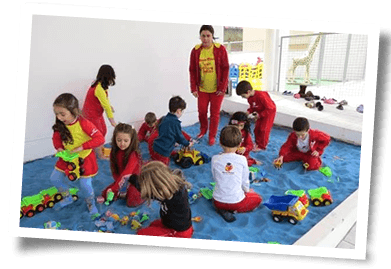 Areia Azul - Jardim e Pré - de 3 a 5 anos